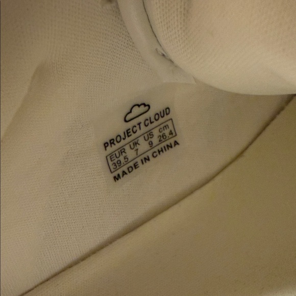 Classic White and Black Women's Sneakers - Picture 3 of 3